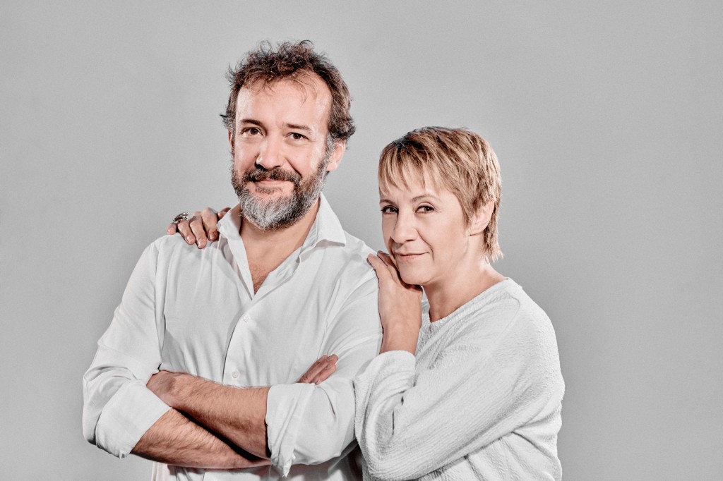 José Luis García-Pérez y Blanca Portillo protagonizan 'El cartógrafo' (© marcosGpunto)
