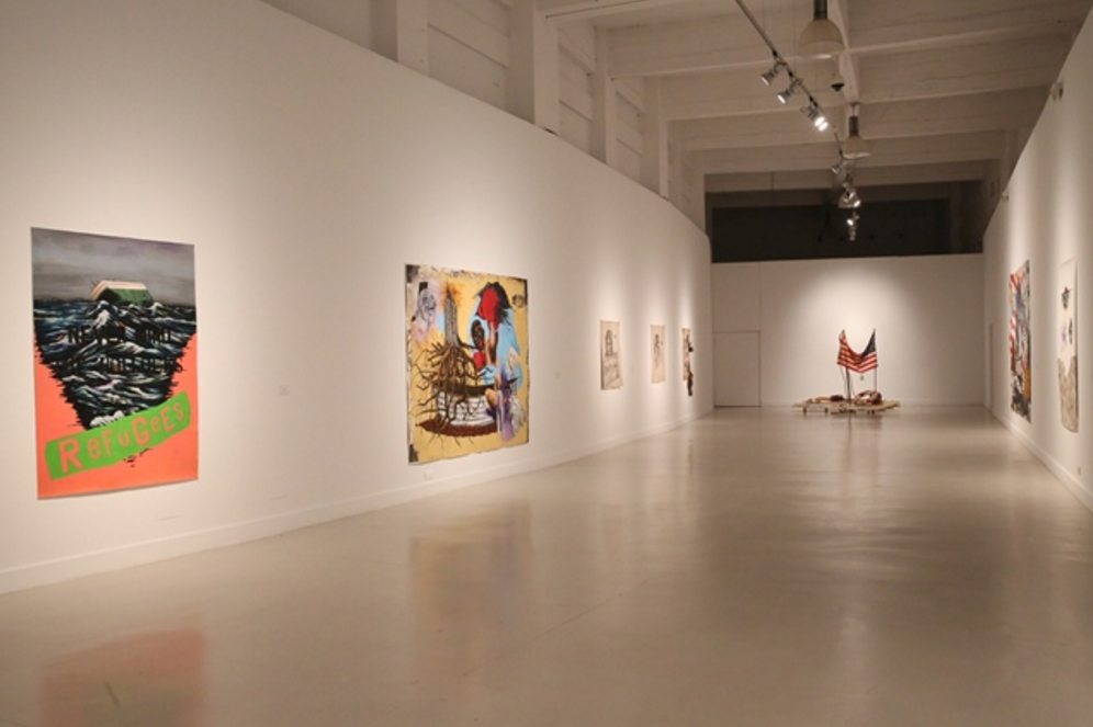 Exposición de Travis Somerville en el CAC Málaga