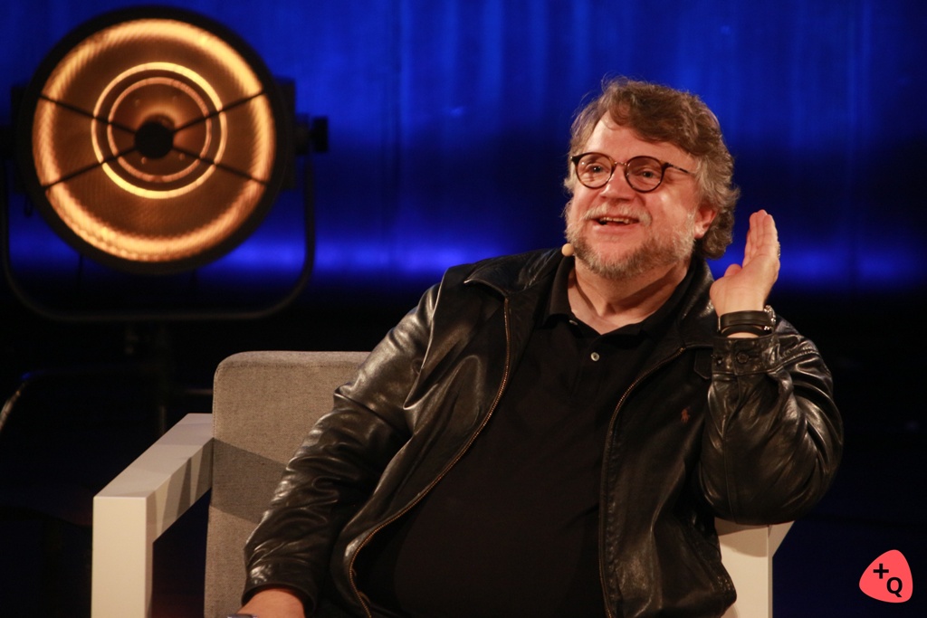 Guillermo del Toro durante la clase magistral (© 2018 Paloma Martos)